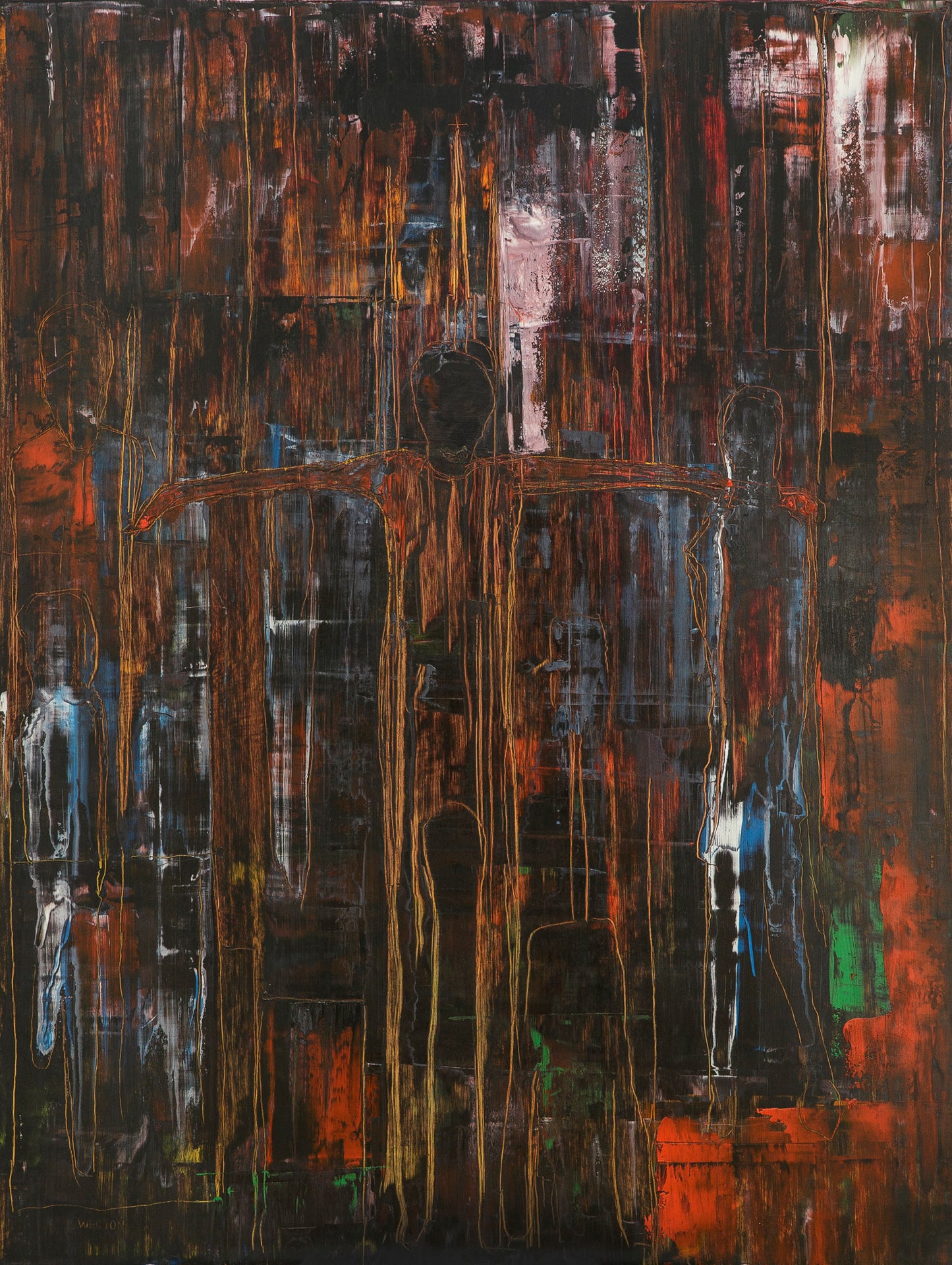 '1940' OIL ON BOARD 83 x 65 cm Original Art Work