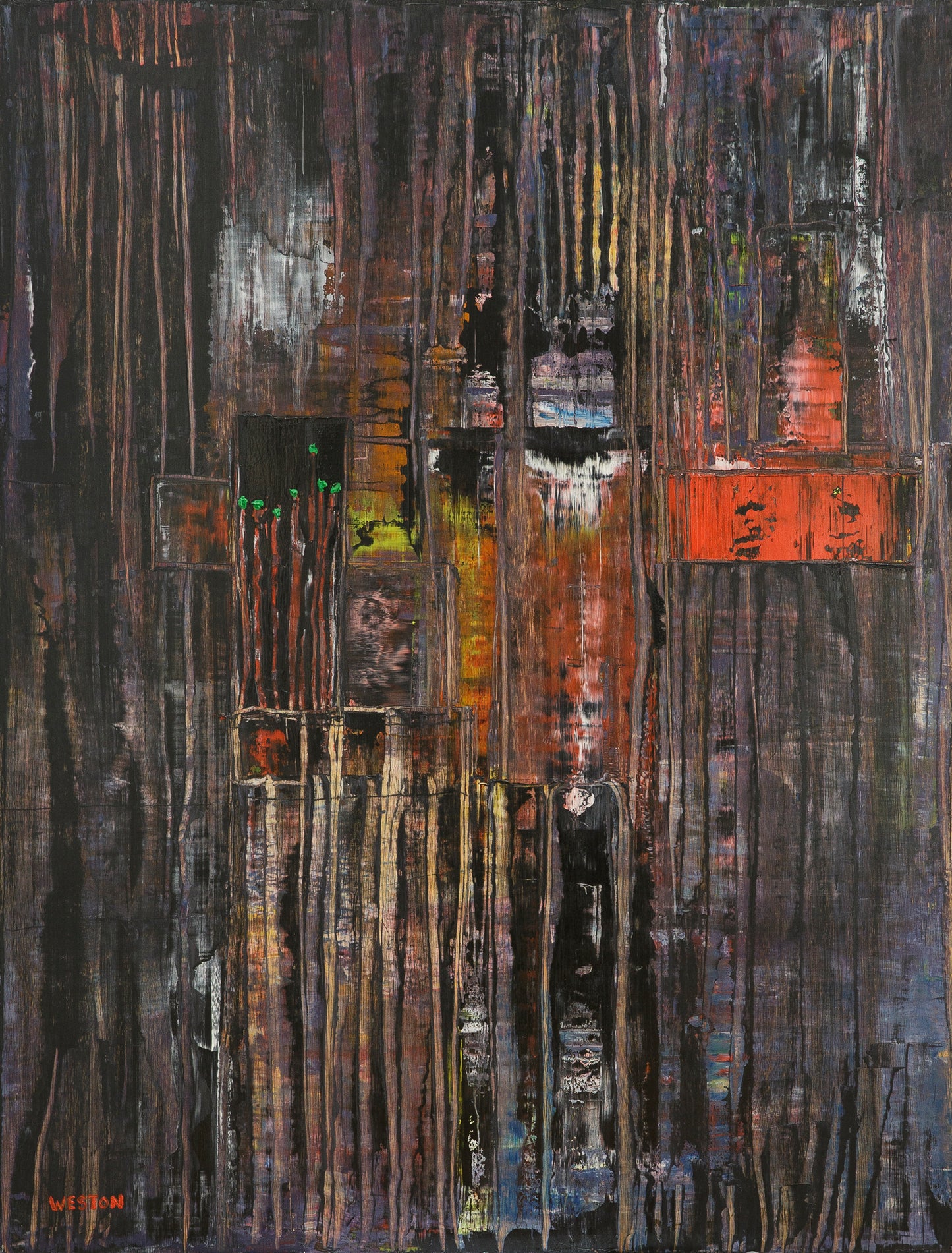 'PUPPET MASTERS ' OIL ON BOARD 83 x 65 cm Original Art Work