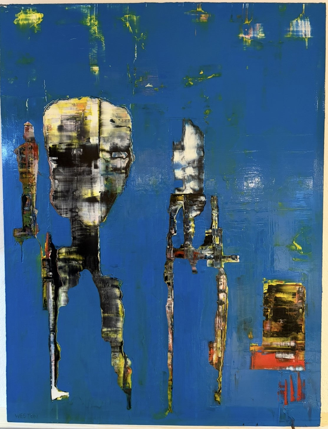 'TURIN ' OIL ON BOARD  83 x 65 cm Original Art Work